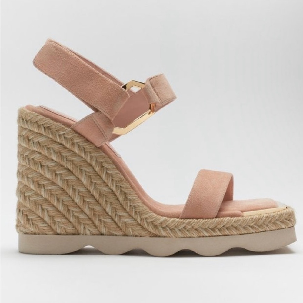 GOOD AMERICAN Espadrille Wedge Sandal Sz 12